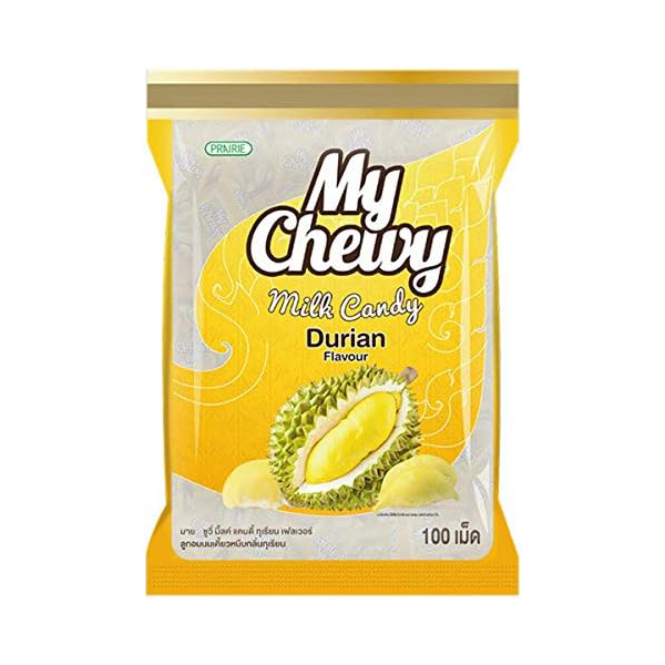 Candy Durian Chewy My Milk Flavor Fruit Flavour Sweet Monthong 360 g 100 pcs.