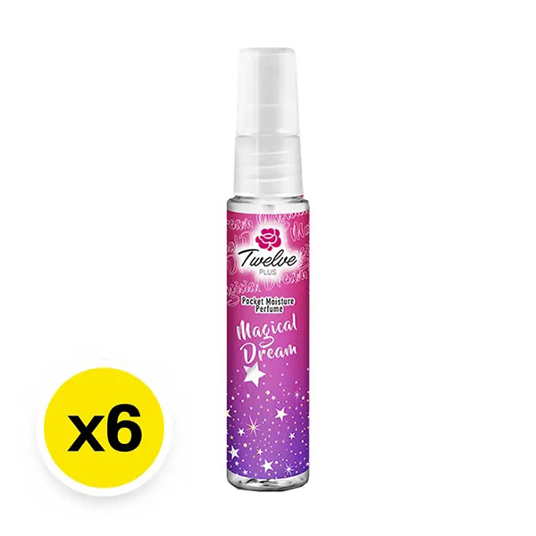 TWELVE PLUS Pocket Cologne Pink 20 ml x 6