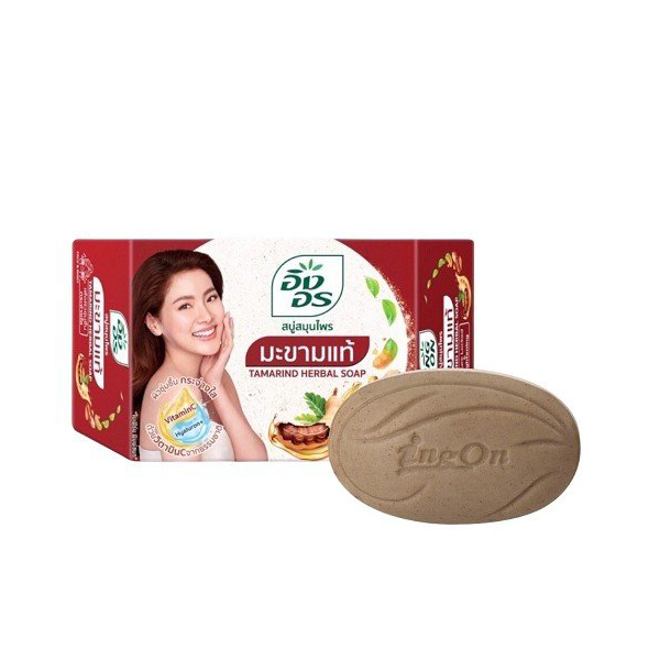 Ing On Genuine Tamarind Herbal Bar Soap with Hyaluron Enhanced 3 oz  (85 g)