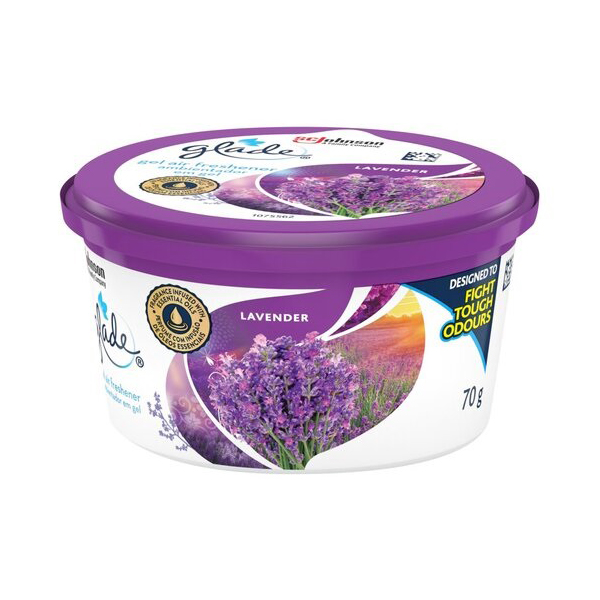 Glade Gel Air Freshener Lavender 70g