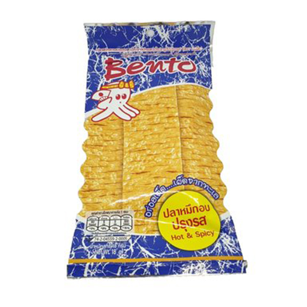 Bento Seafood Snack Hot & Spicy 20g