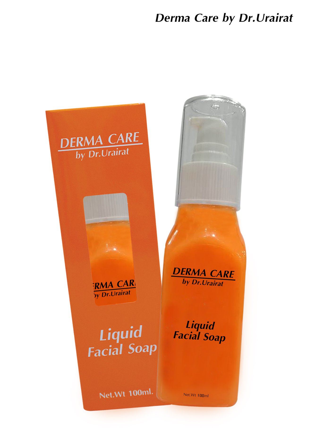 Derma Care by Dr. Urairat – Liquid Facial Soap (100 ml)